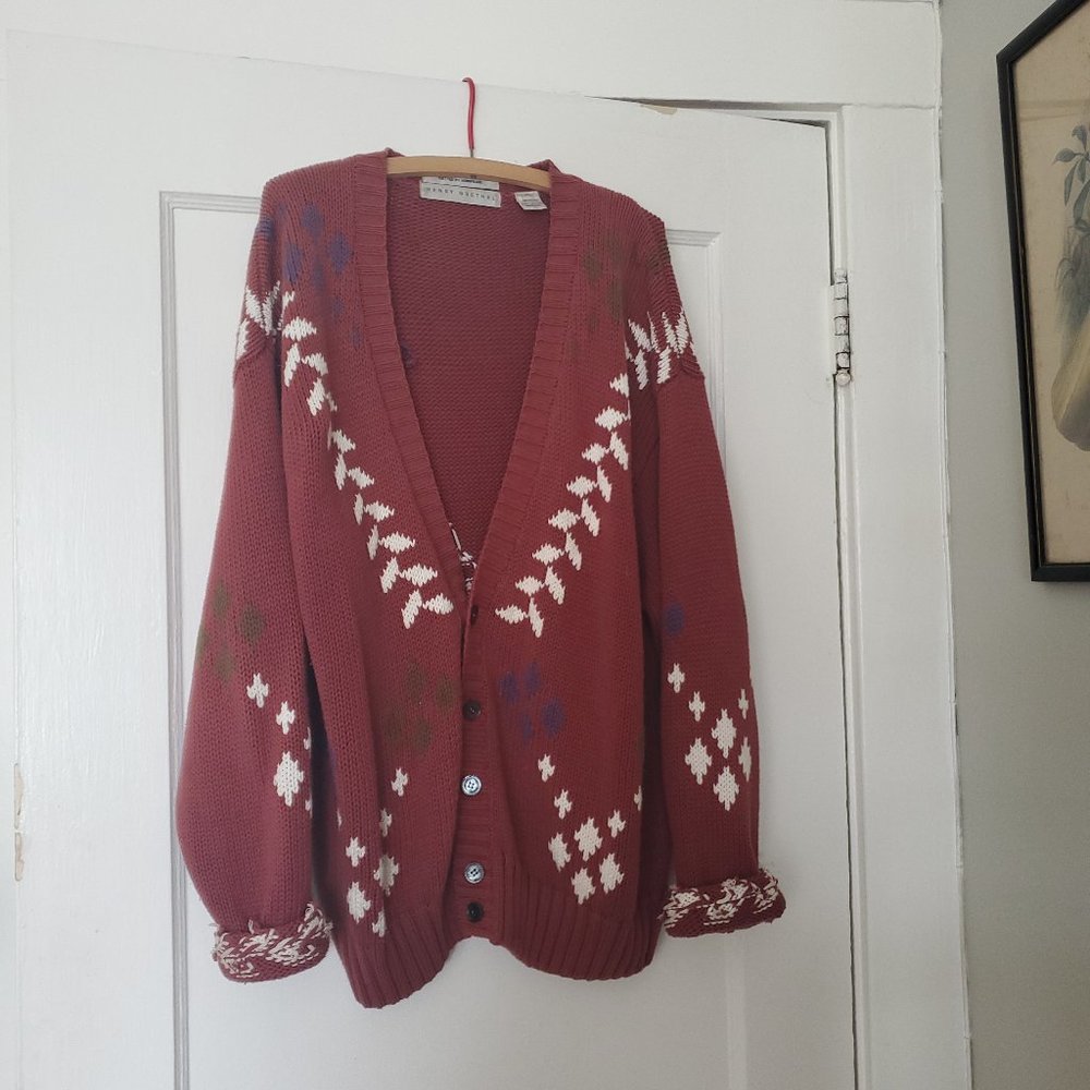 *Vintage* Henry Grethel Chunky Cardigan